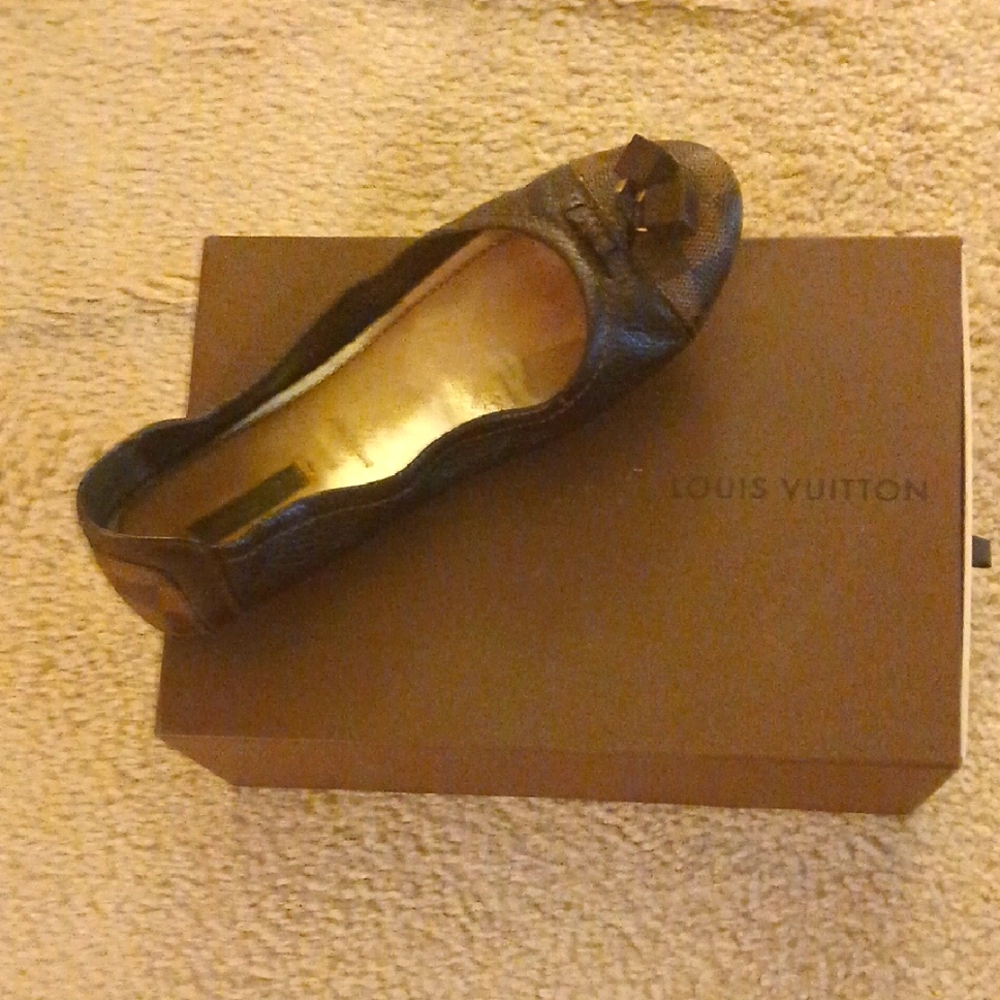 Louis Vuitton Brown Monogram Loafers